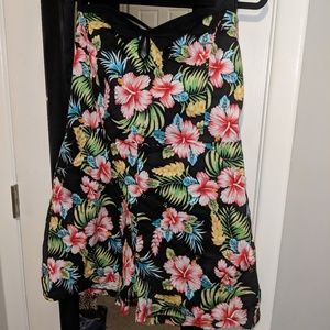 Sourpuss Tropical Floral Romper